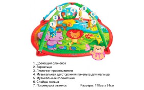 Развивающий коврик Tiny Love Весёлые джунгли