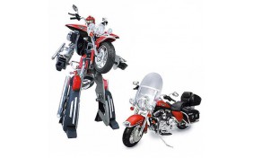 Робот-трансформер - Harley Davidson FLHRC road king classic (1:8)