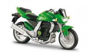 Мото-конструктор Bburago Kawasaki Z-1000 - зеленый,1:18