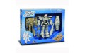 Робот-трансформер X-bot (15 см) - танк (бежевый), воин