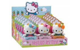 Мягкая игрушка Hello Kitty в Цветочном горшочке - 15см