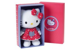 Мягкая игрушка Hello Kitty 27 см в стиле Прованс в коробке