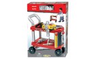 Тележка с инструментами Smoby Ecoiffier Mecanique: верстат, дрель, гаеч. ключ