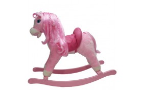 Качалка Jolly Ride Мой пони - розовая, 54 см