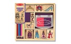 Набор штампов Melissa & Doug "Принцессы"