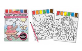 Раскраска с красками для девочек Melissa & Doug