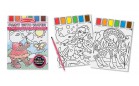 Раскраска с красками для девочек Melissa & Doug