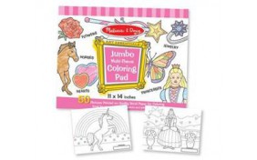 Альбом раскрасок для девочек Melissa & Doug