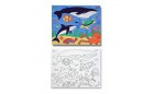 Рисунок на холсте "Морская жизнь" Melissa & Doug