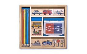 Набор штампов Melissa & Doug "Машинки"