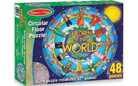 Картонные пазлы Melissa & Doug "Дети мира"