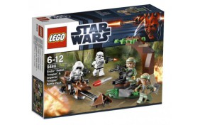 Эндорские повстанцы против имперских солдат Lego Star Wars