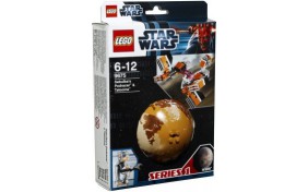 Гоночная машина Себульбы и планета Татуя Lego Star Wars