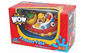 Игровой набор WOW "Феликс - пожарный катер"