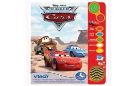 Обучающая книга VTech Тачки - русский