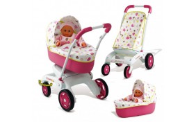 Коляска для кукол Baby Nurse 2 в 1 Smoby