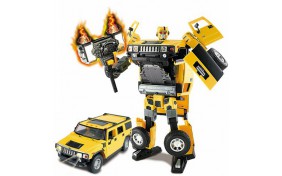 Робот-трансформер Roadbot Hummer - 1:18