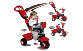 Велосипед Smart Trike Deluxe 3в1 - красный