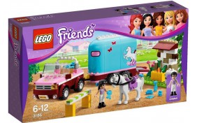 Трейлер Эммы для перевозки лошадей - Lego Friends 3186