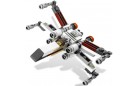 X-подобный звездный истребитель и планета Явин 4 Lego Star Wars