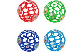 Мячик с погремушкой OBall KIDS II - 10 см