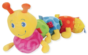 Мягкая игрушка "Разноцветная гусеница" KIDS II