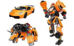 Робот-трансформер V-CREATE - Lamborghini LP670-4SV - 1:24