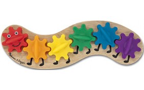 Шестеренки "Гусеница" Melissa & Doug