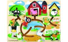 Лабиринт-пазл "Ферма" Melissa & Doug