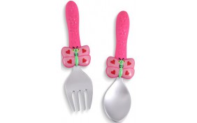 Вилка и ложка "Бабочка Белла" Melissa & Doug