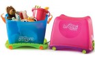 Ящик для игрушек 4-в-1 TOY BOX BLUE TRUNKI