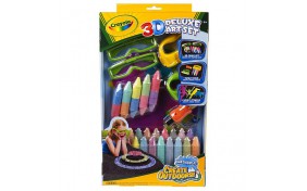 Подарочный набор мела 3D с волшебными очками Crayola