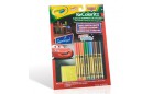 Книга-раскраска Crayola с фломастерами и волшебным ластиком 'Тачки'