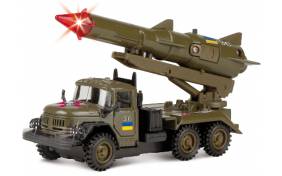 Модель Технопарк - Военный ЗИЛ-131 с ракетой