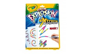 Набор для творчества с волшебной белой бумагой Crayola Цветной бум