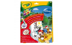 Книга-раскраска с волшебными фломастерами Crayola Микки Маус