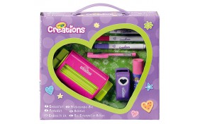 Набор декоратора с устройством для изготовления гофрированной бумаги, Crayola