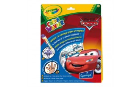 Книга-раскраска с волшебными фломастерами Crayola Тачки