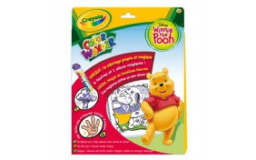 Книга-раскраска с волшебными фломастерами Crayola Винни Пух