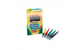 Оригинальные кисточки-карандаши Crayola с краской 5 шт 