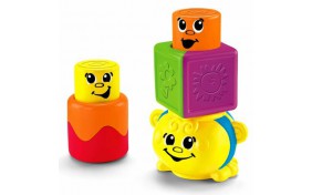 Лягушка/Пчелка Fisher-Price серии Чудные кубики