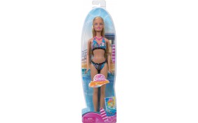 Кукла Barbie Пляжная - в голубом