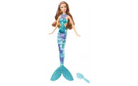 Кукла Barbie Водная красавица серии Мир Русалок - в бирюзовом