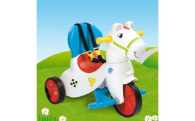 Детский велосипед-качеля Smoby Пони