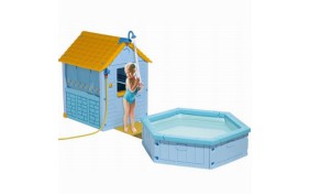 Домик с душем и бассейном Smoby (Berchet) Lagoon