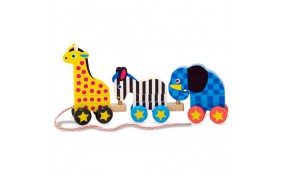 Паровозик Зоопарк Melissa & Doug