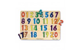 Звуковой пазл Числа Melissa & Doug