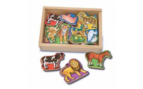 Фигурки животных с магнитами Melissa & Doug