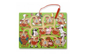 Числовой магнитный лабиринт Melissa & Doug