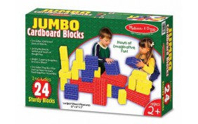 Большие картонные кубики Melissa & Doug - 24 шт
